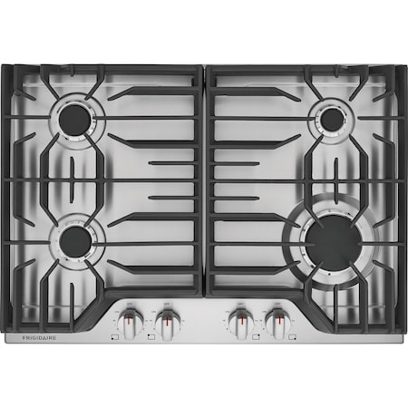 Frigidaire Frigidaire 30-in. Stainless Steel Gas Cooktop with 4 Sealed Burners FCCG3027AS